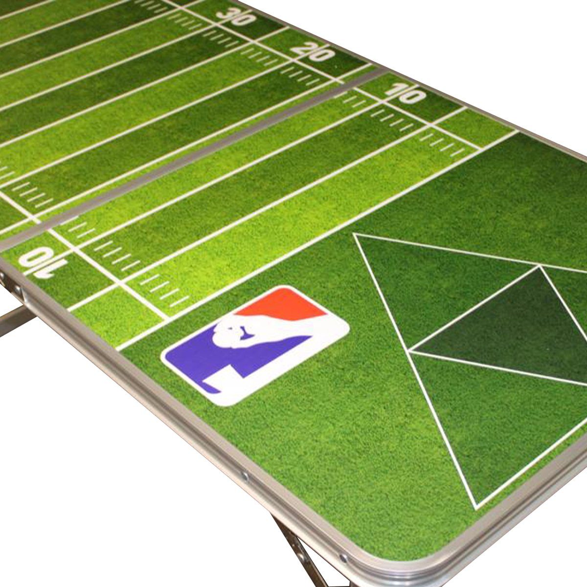 PerfectVibe Klapptisch PerfectVibe Football Bier-Pong-Tisch Footballfeld (1-St)