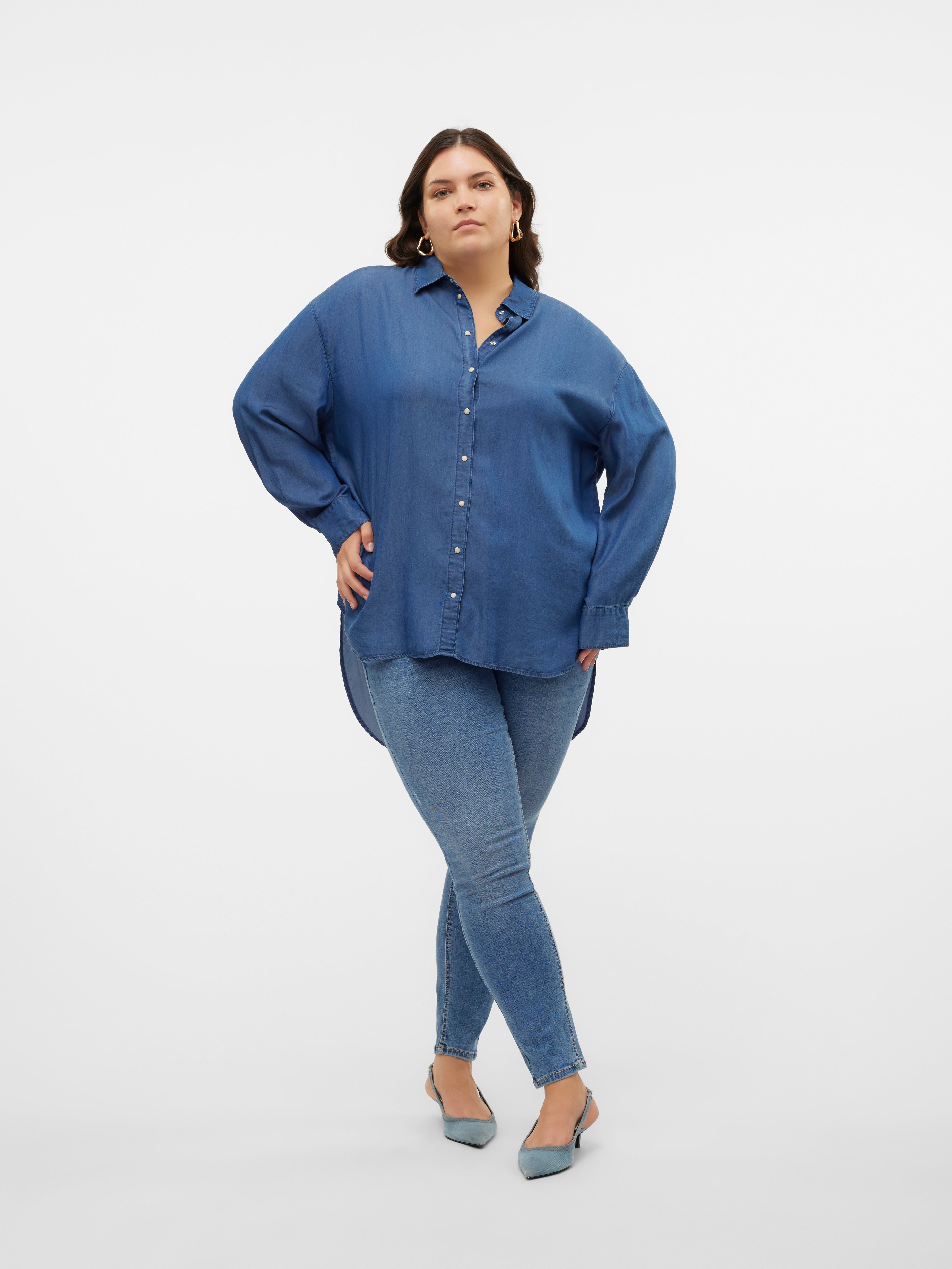 VMCFLASH Mid Rise Skinny Fit Jeans