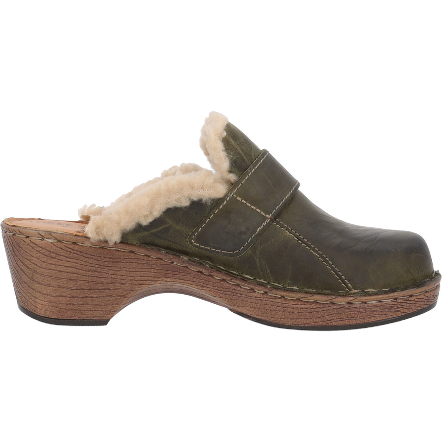 Josef Seibel Lily 10 77610, Clogs, Damen, Oliv