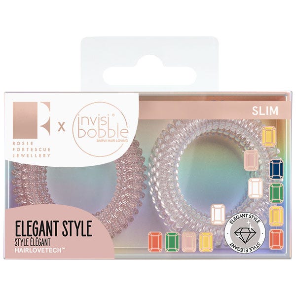invisibobble Slim Rosie Fortescue Pink Glasses