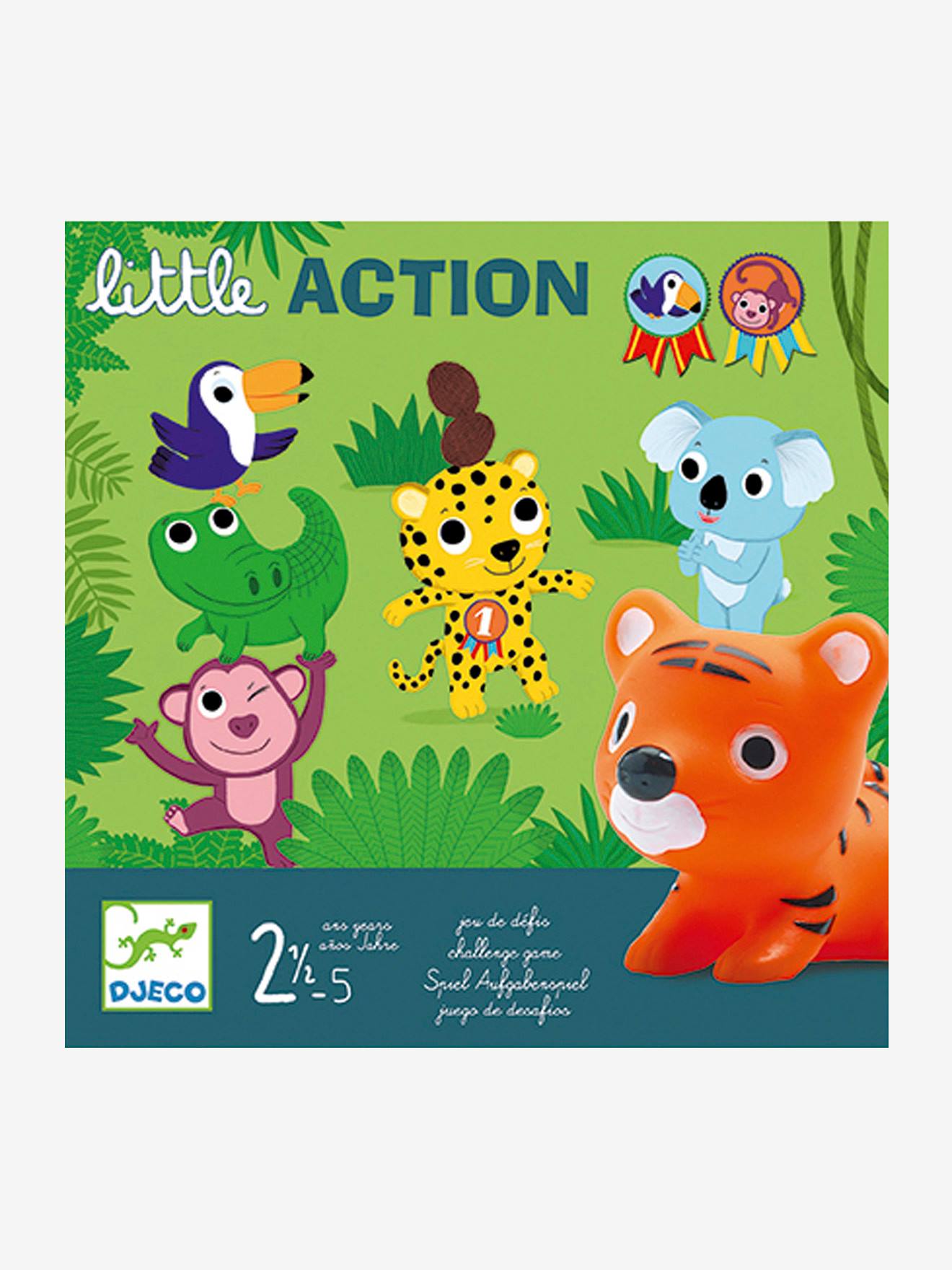 Djeco Kinder Geschicklichkeitsspiel LITTLE ACTION DJECO - mehrfarbig