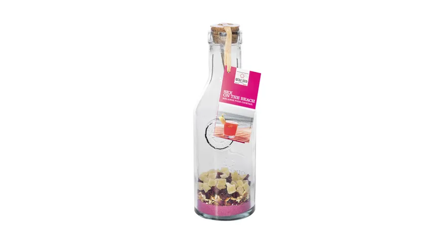 Quai Sud Cocktail Zubereitung für Sex on the Beach in Glaskaraffe 140 g