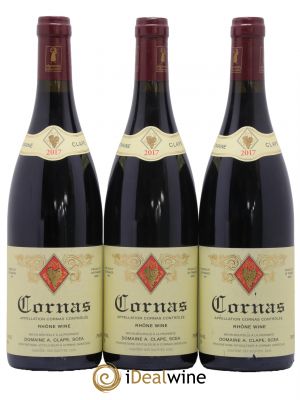 Cornas Auguste Clape  2017 - Lot de 3 Bouteilles