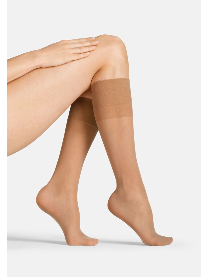 camano Kniestrümpfe 4er Pack fine everyday, fine everyday matt 20 Denier in make up günstig kaufen onesize