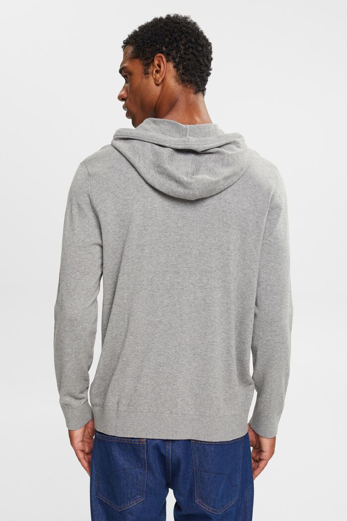 Kapuzenpullover aus Strick