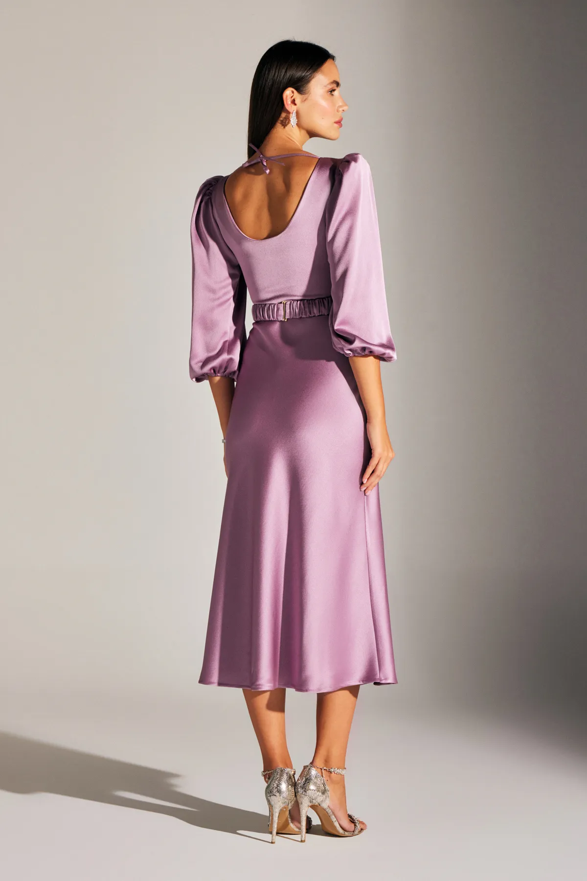 BETTY & SAM  Heleny Special Design Flieder-Verlobungskleid