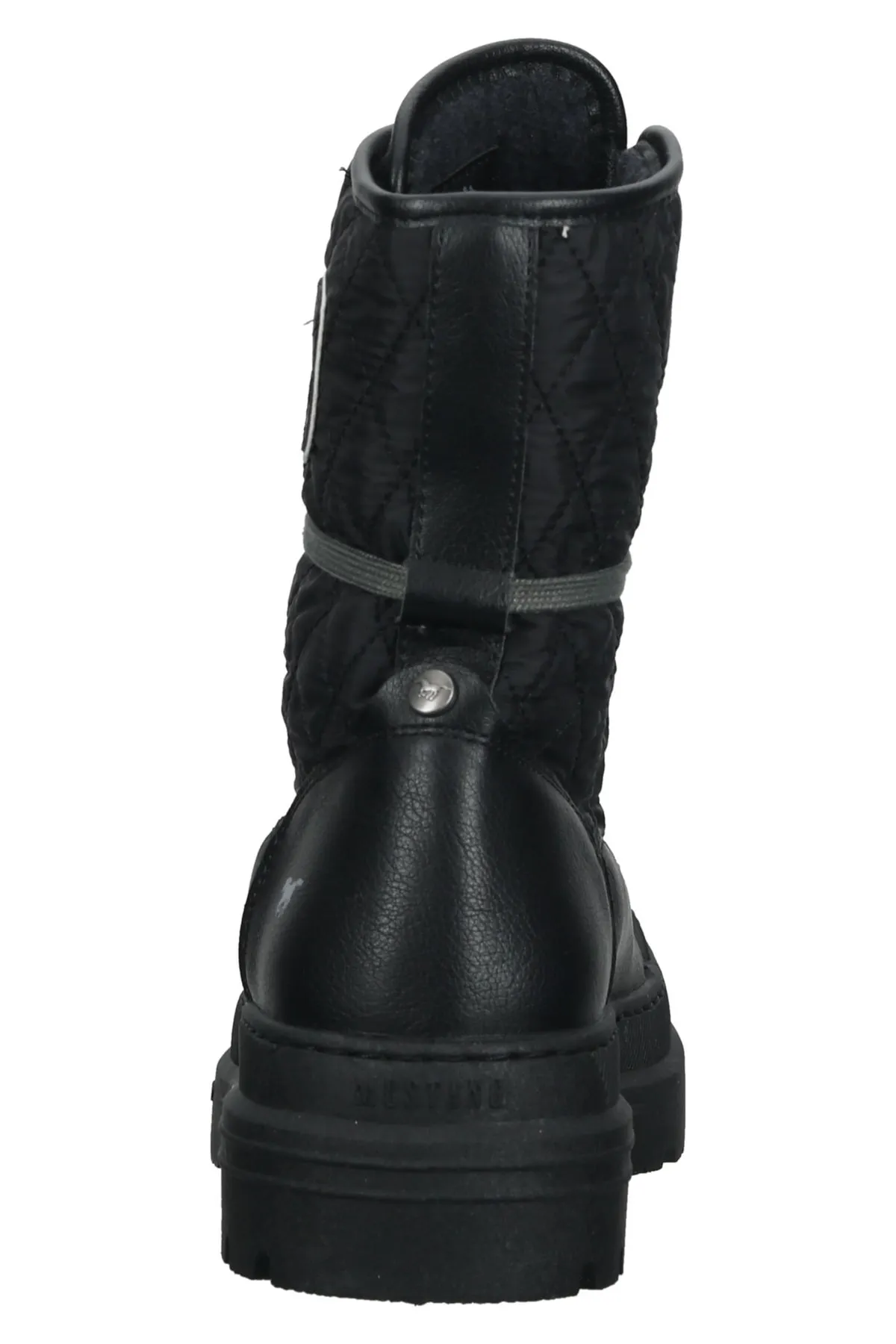 Mustang  Stiefelette - Schwarz - Blockabsatz
