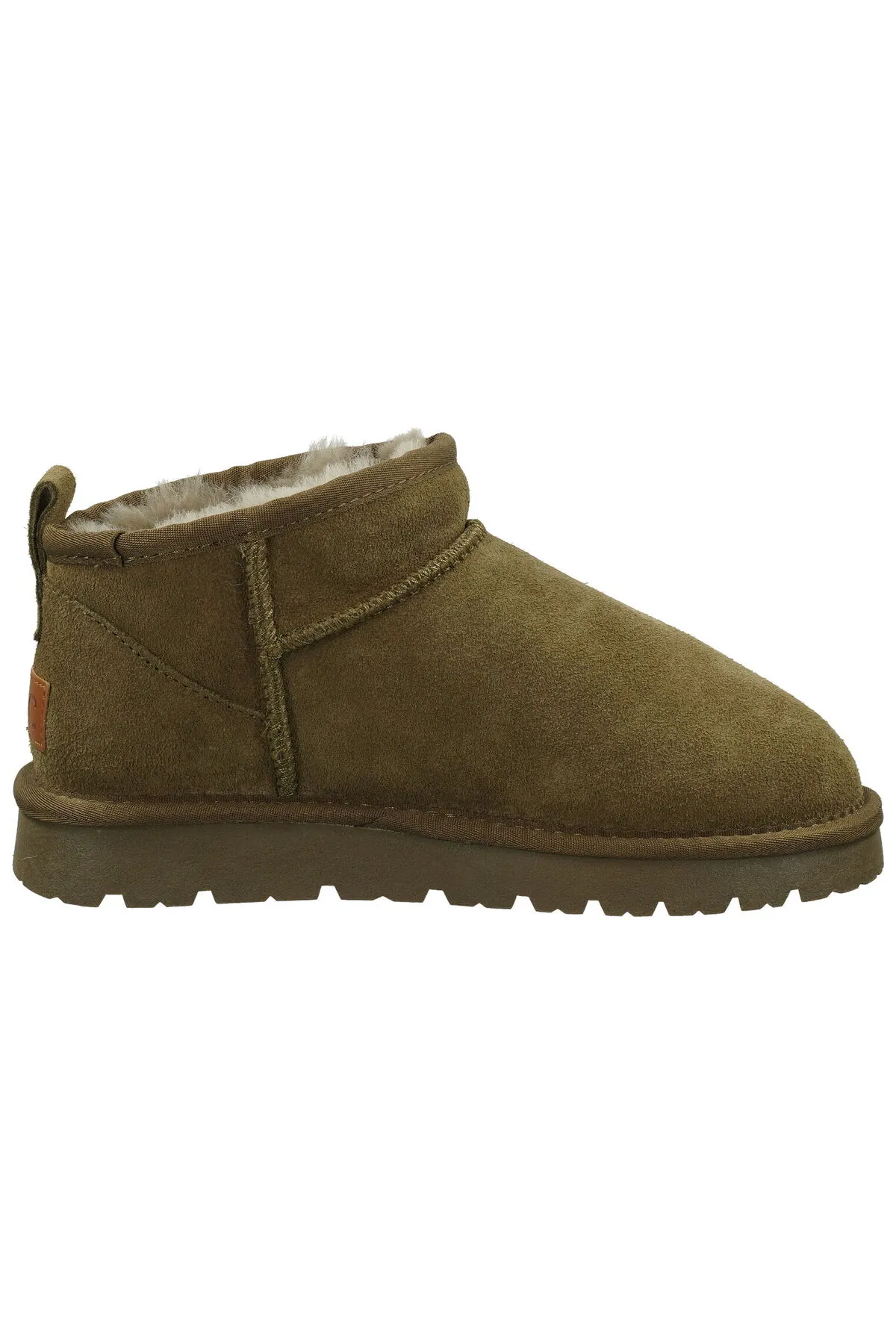 ILC  Stiefelette - Khaki - Flacher Absatz