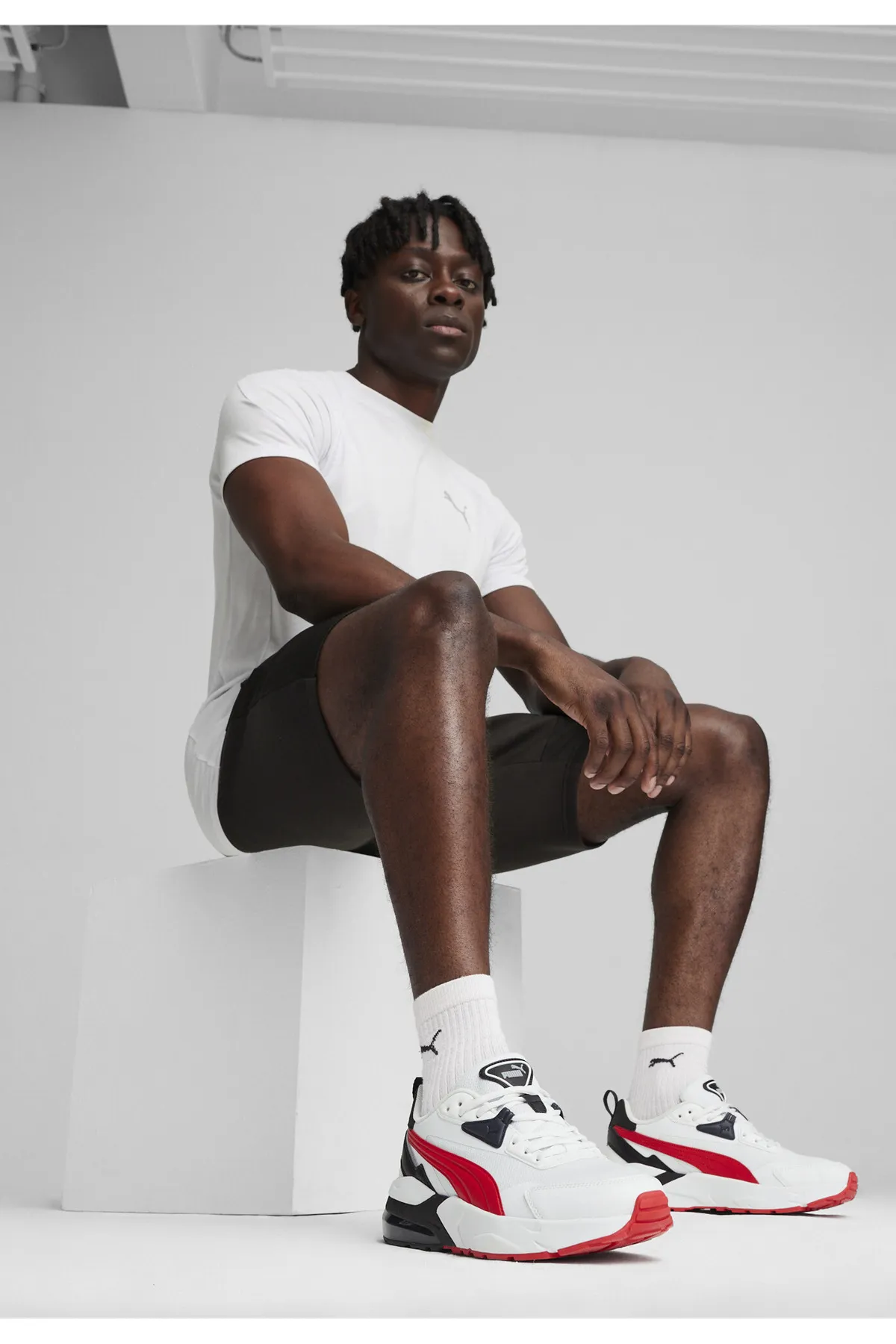 Puma  Sneaker - Weiß - Flacher Absatz