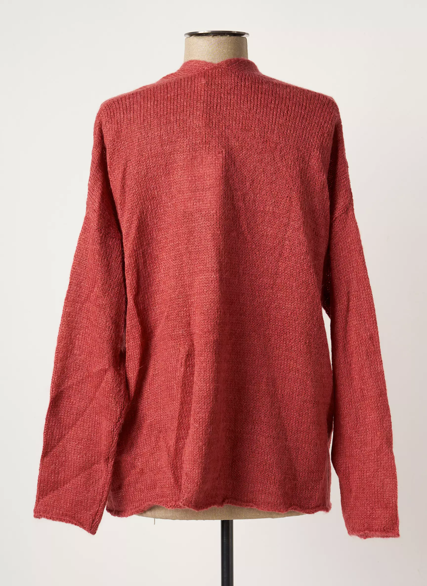 Indi Cold Cardigans Femme couleur rouge