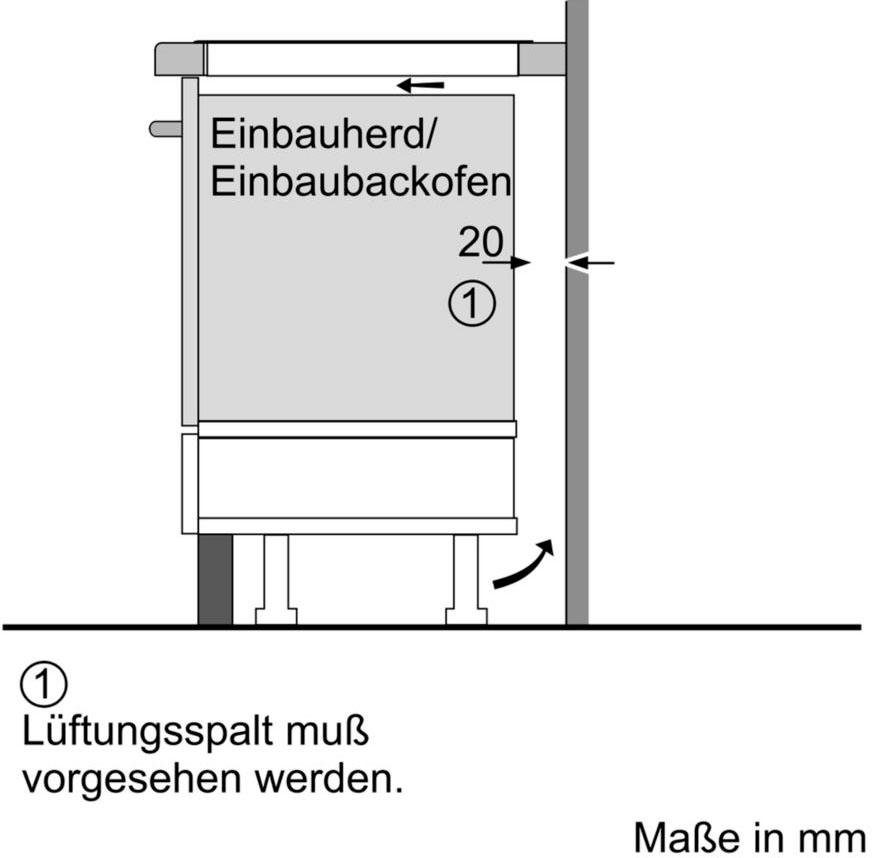 NEFF Induktions-Kochfeld von SCHOTT CERAN® N 70 T48PT00X0, mit TwistPad® Bedienung
