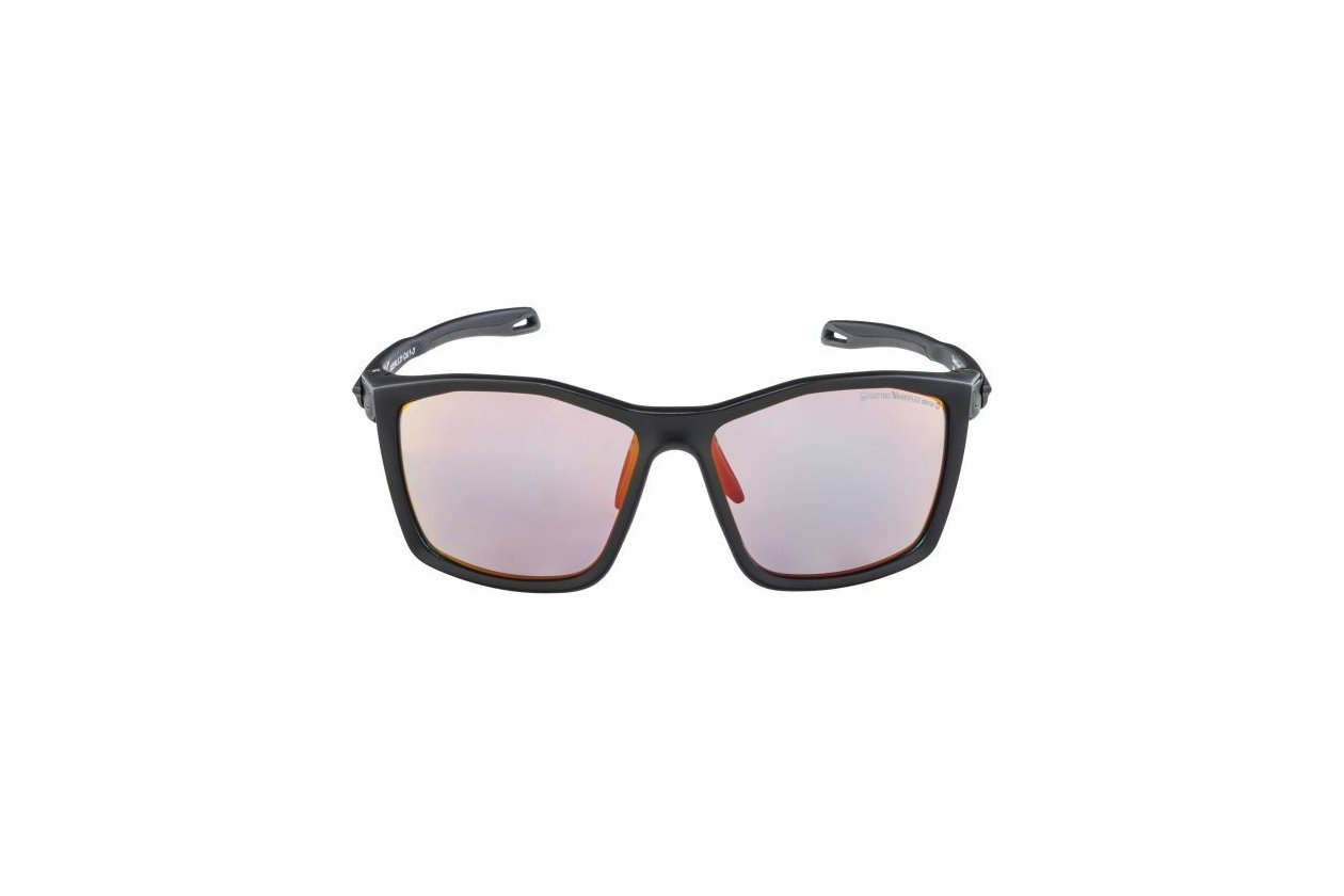 Alpina Twist Five QV black matt / rainbow mirror lens