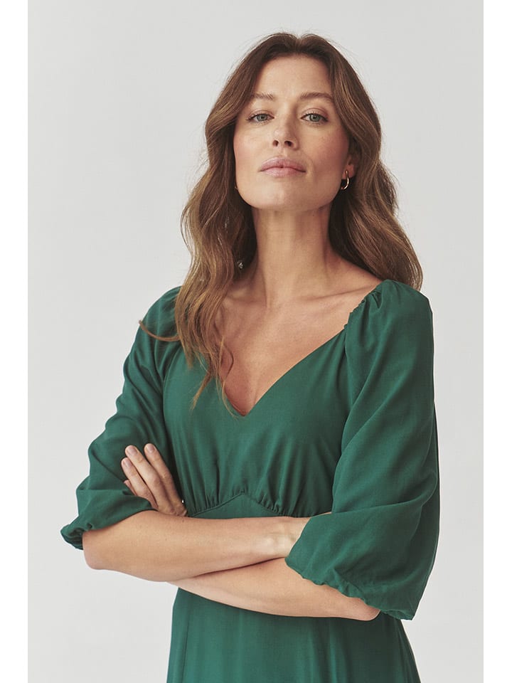 TATUUM Kleid in Dunkelgrün günstig kaufen