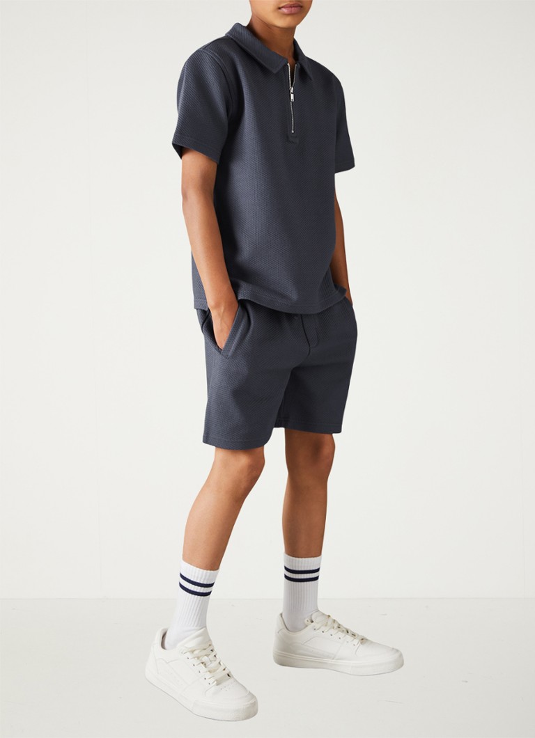 Reiss Creed textured T-shirt