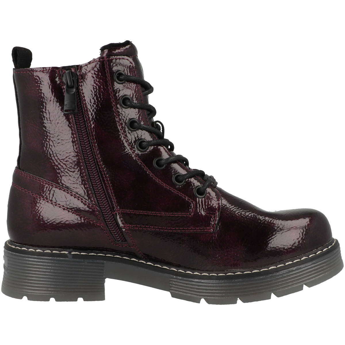 Tom Tailor 4293501 Schnürboots bordeaux