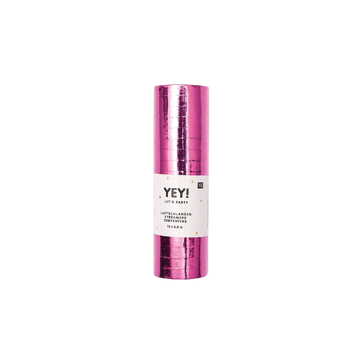 Luftschlangen Pink