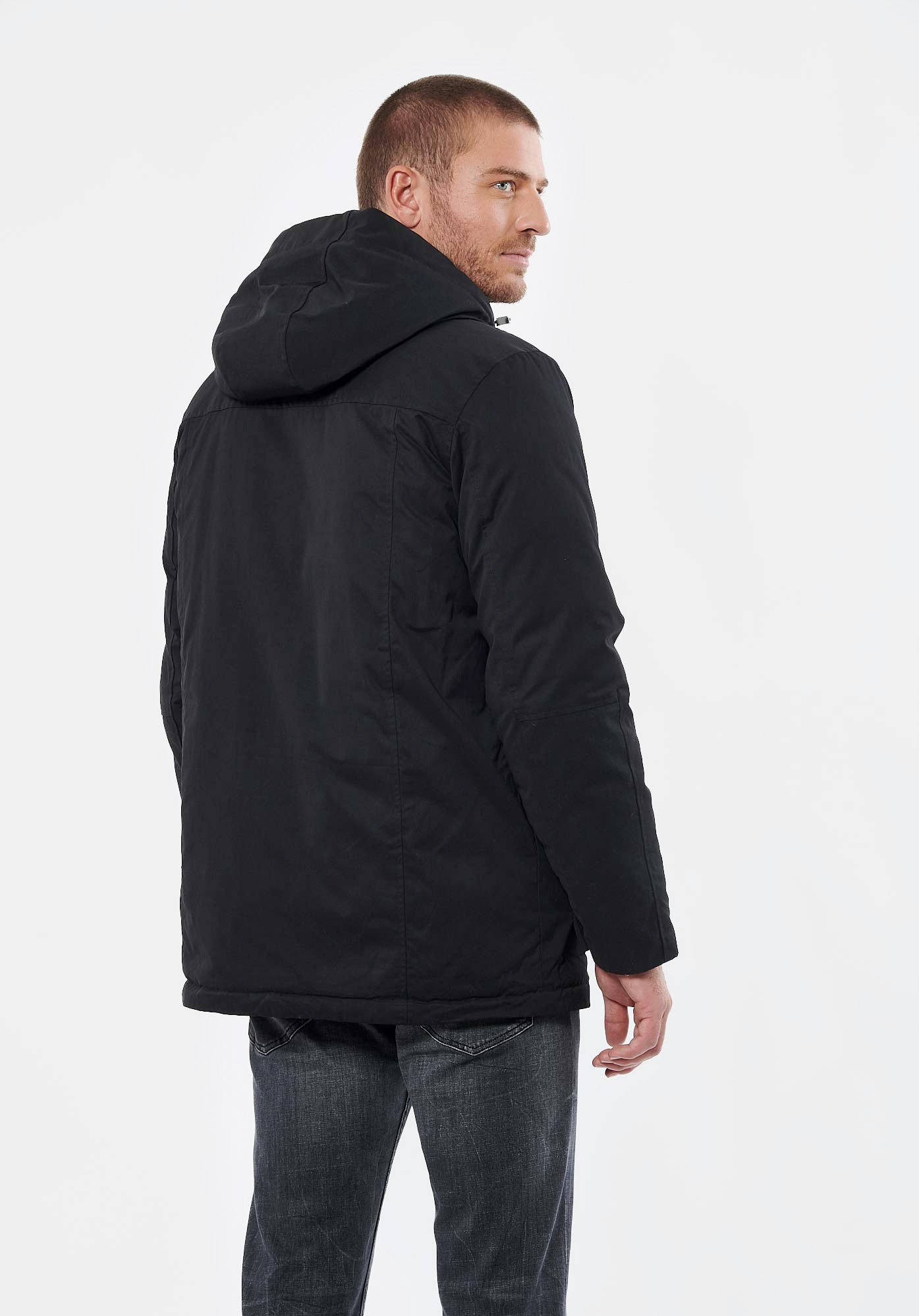VAKO   Parka noir homme