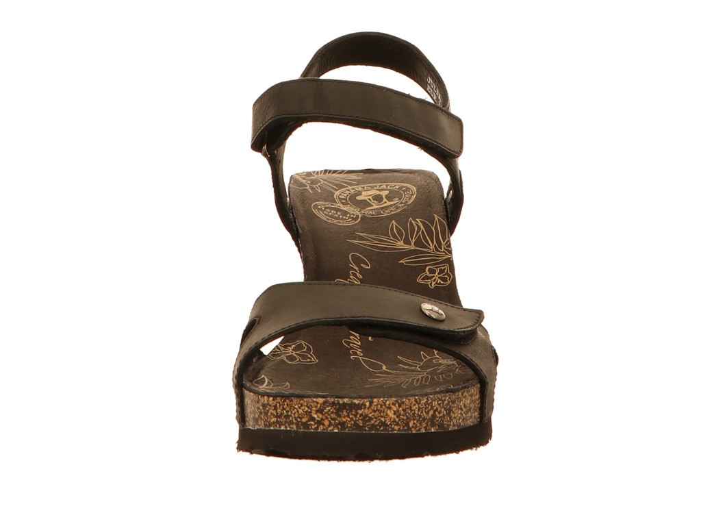 PANAMA JACK Keilsandalen schwarz