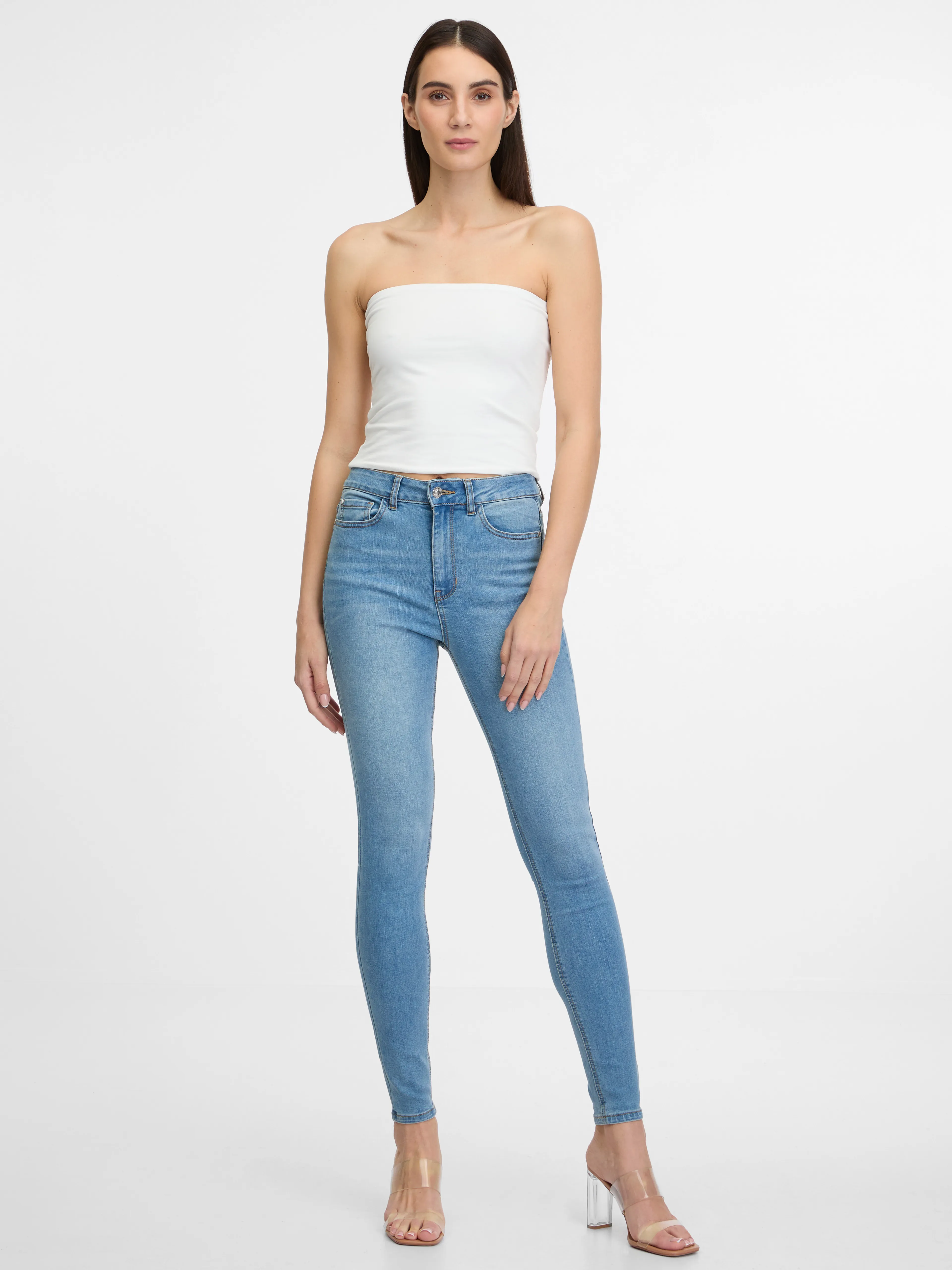 Weißes Damen-Tanktop ORSAY