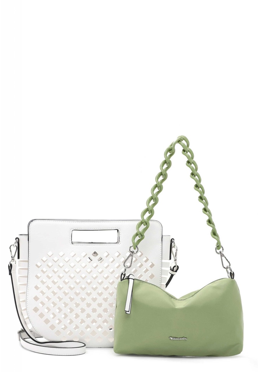 TAMARIS Handtaschen weiss Gilla