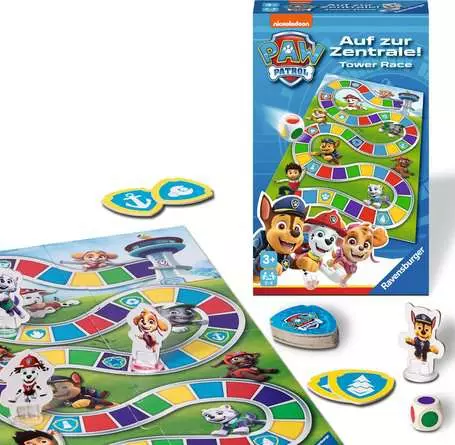 Paw Patrol - Auf zur Zentrale! - Kinderspiel ab 3 Jahren
