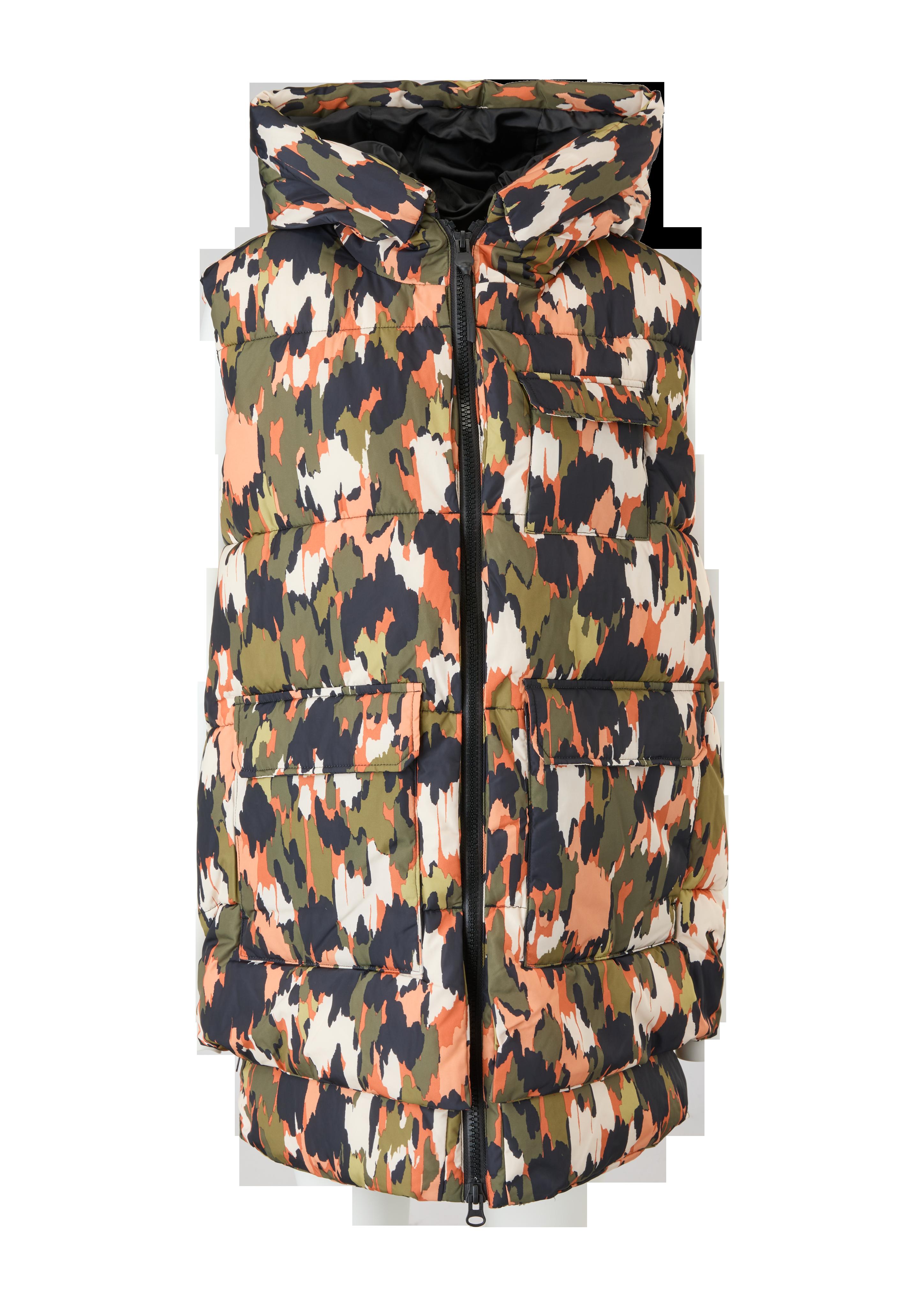 Weste mit abstraktem Allover-Muster  2117362-77A1