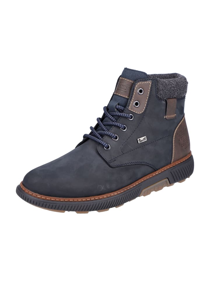 rieker Schnürboots in Blau günstig kaufen