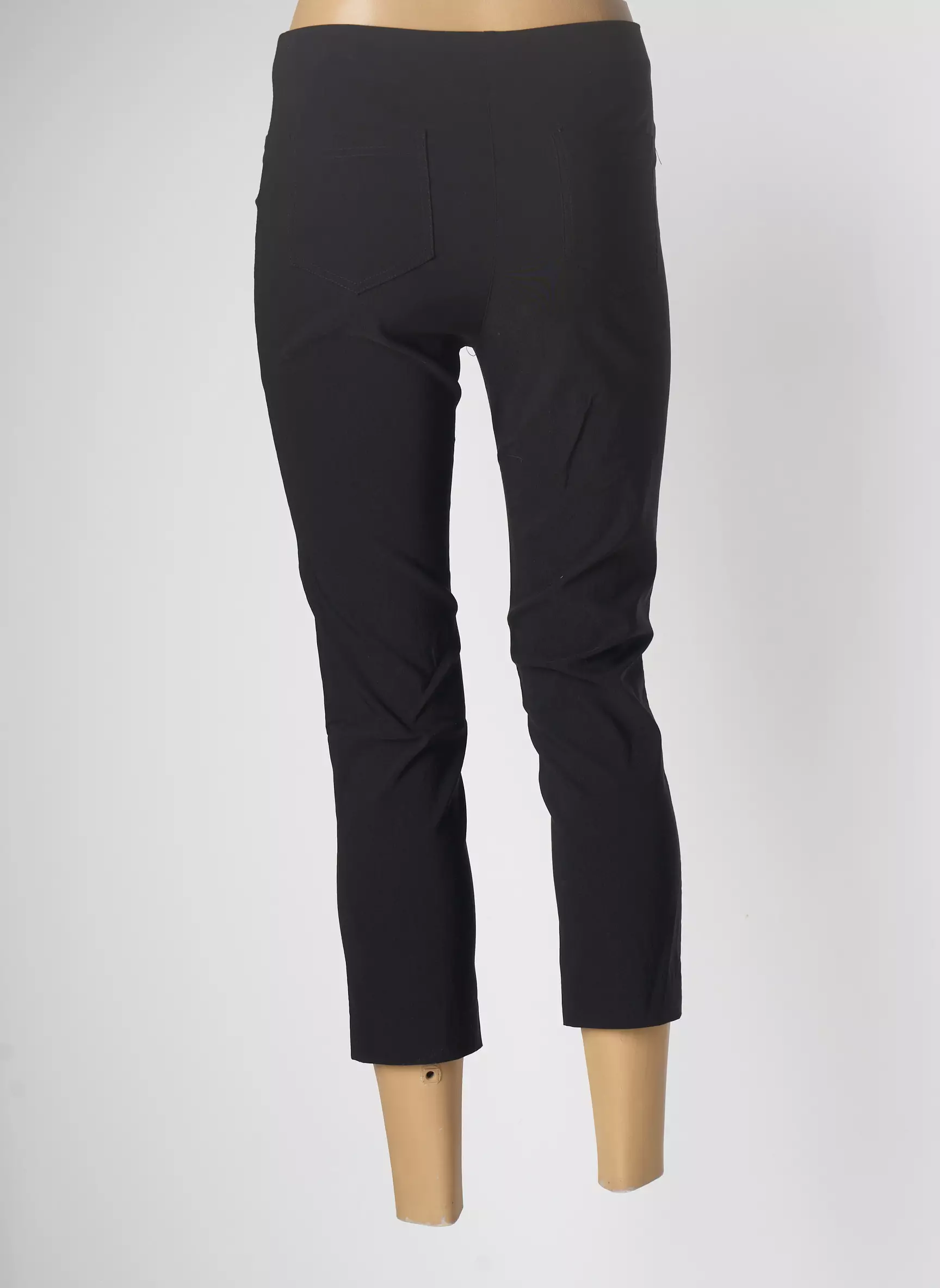 Lauren Vidal Pantalon7 8 Femme couleur noir
