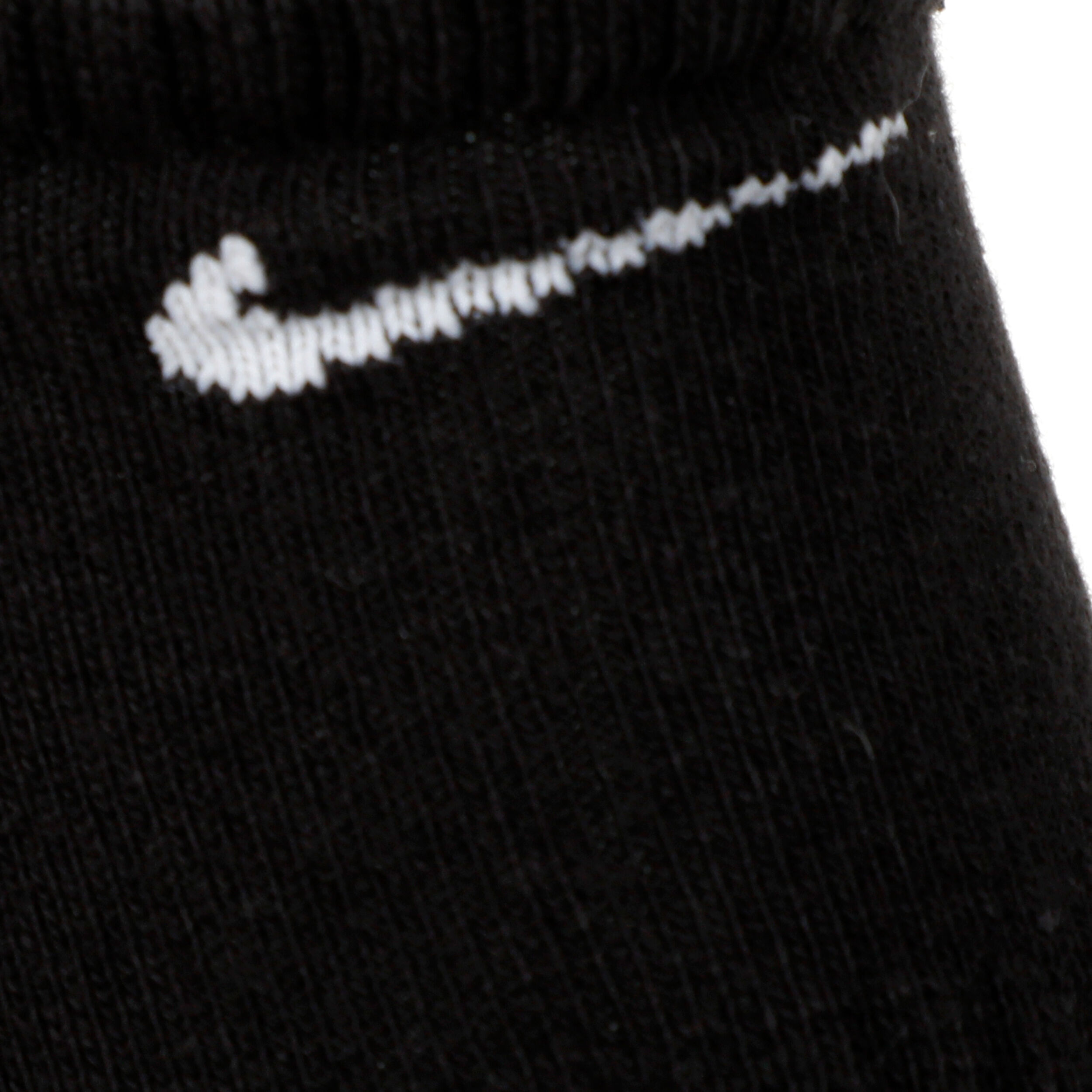 Everyday Lightweight No Show Sportsocken 3er Pack - Schwarz, Weiß