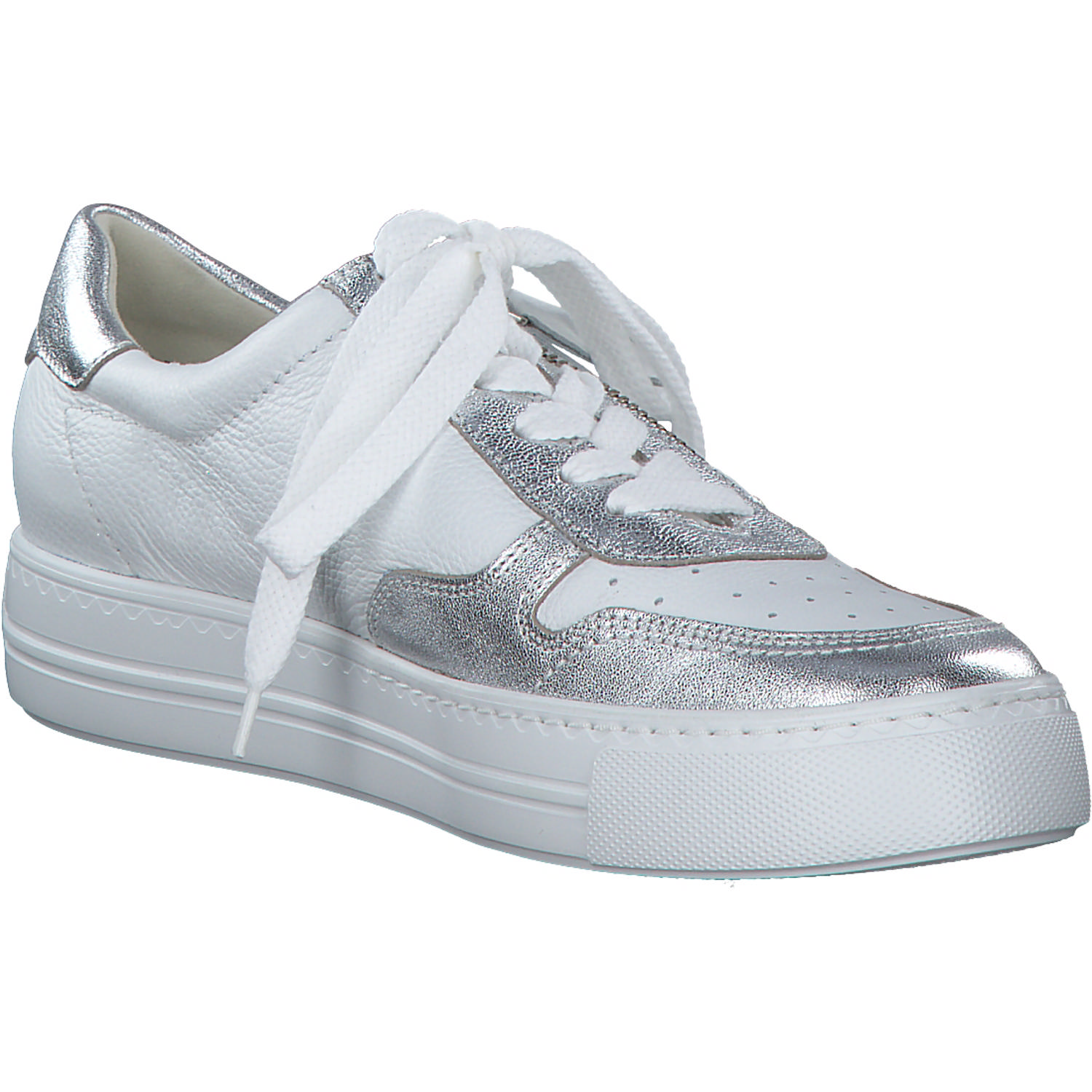 Paul Green 5155, Sneakers Low, Damen, clay/white