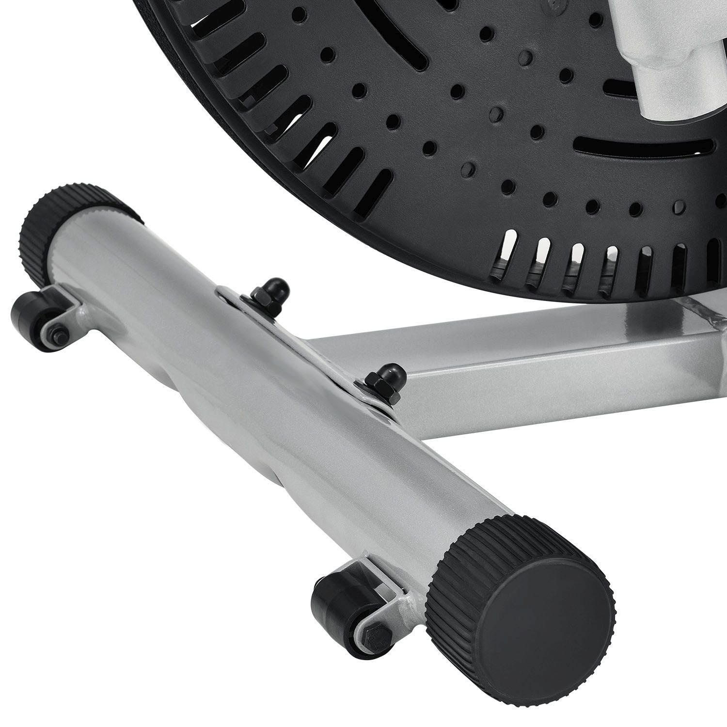 ArtSport Crosstrainer 2 in 1, leiser Riemenantrieb, 2 kg Schwungrad, stufenloser Widerstand
