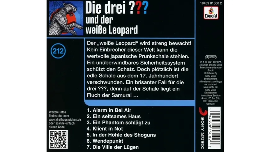 Folge 212: und der weiße Leopard