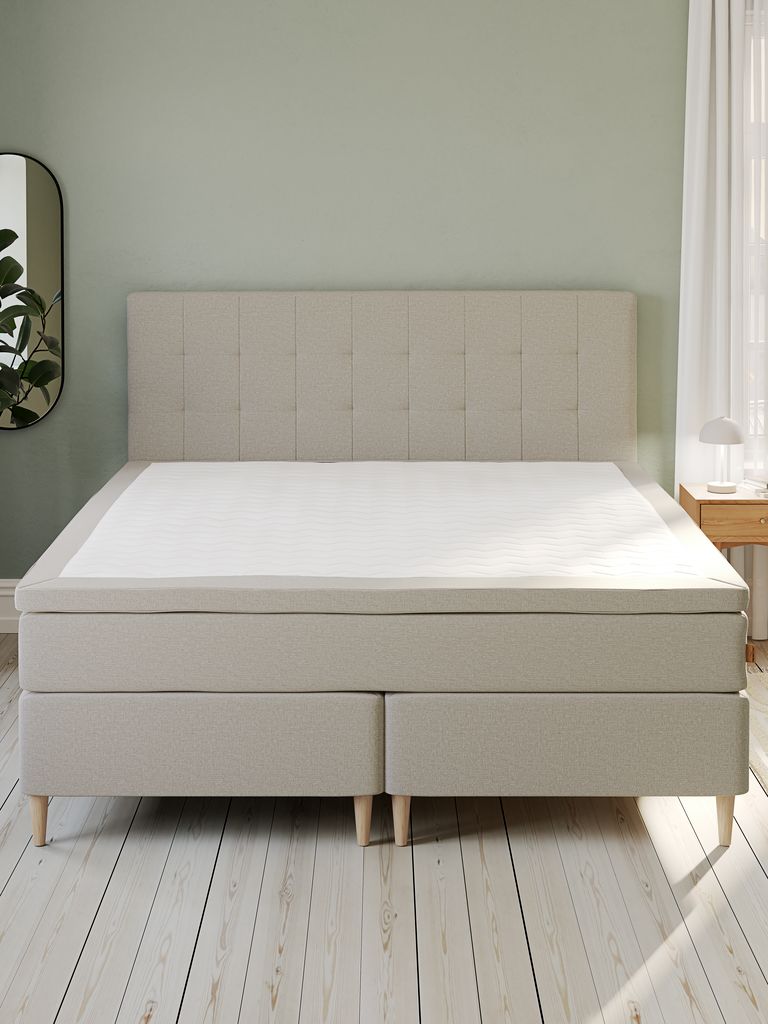 HEMLA GC75 złoto Continental łóżko 150x200 HEMLA GC75 piasek-91 lateks