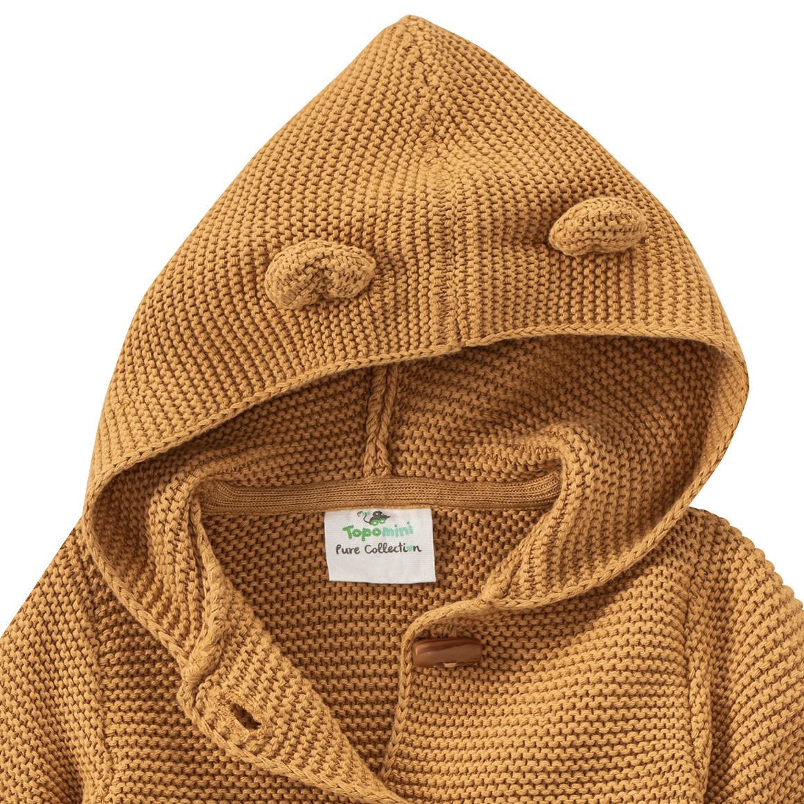 Baby Strickjacke mit Öhrchen