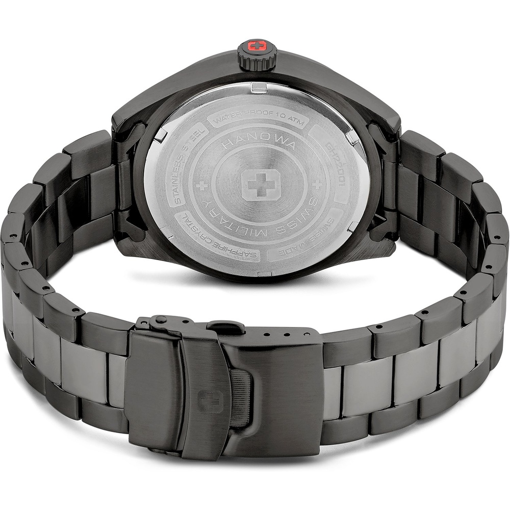 SWISS MILITARY HANOWA Montre pour hommes Acier inoxydable Montre