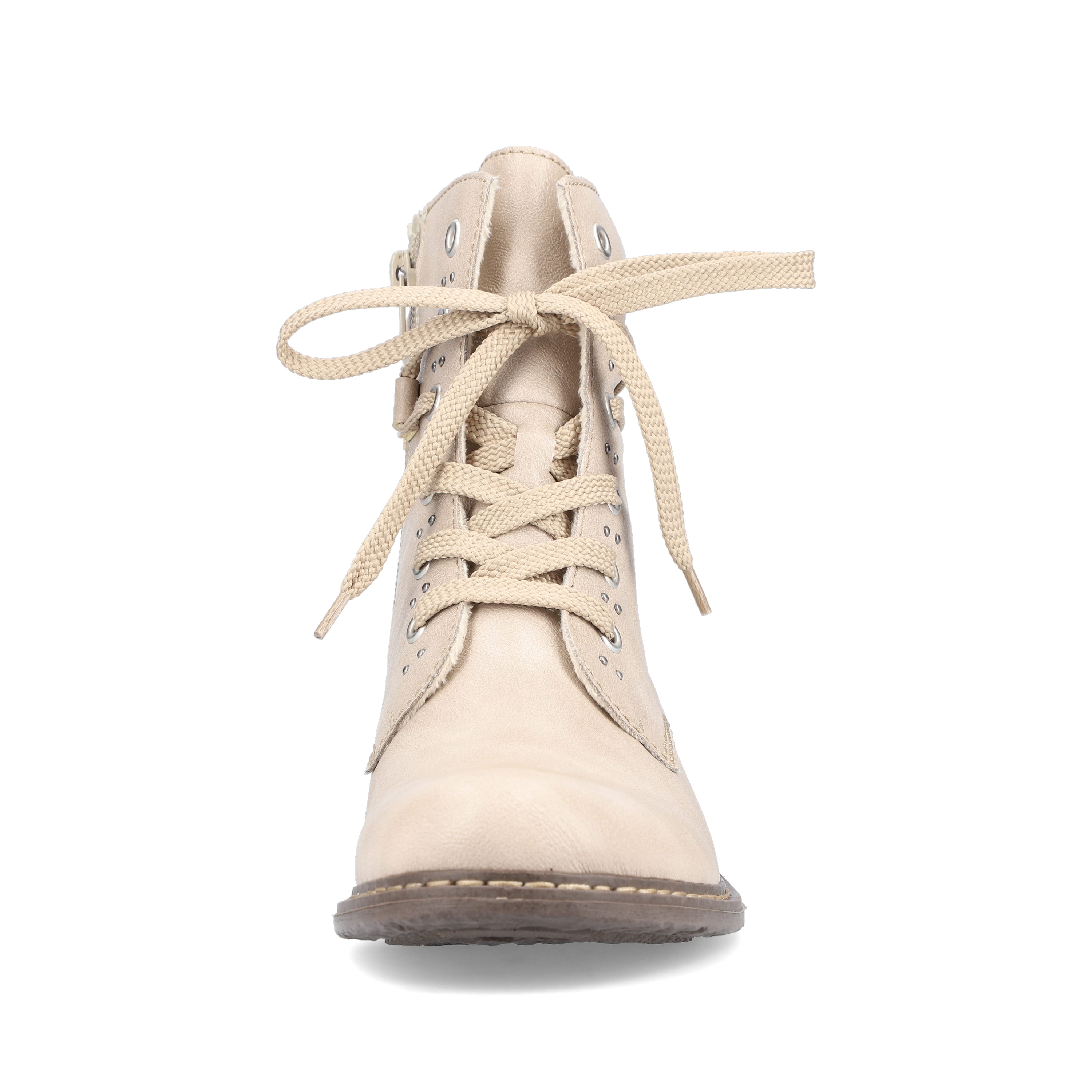 Rieker Damen Schnürstiefel vanillebeige