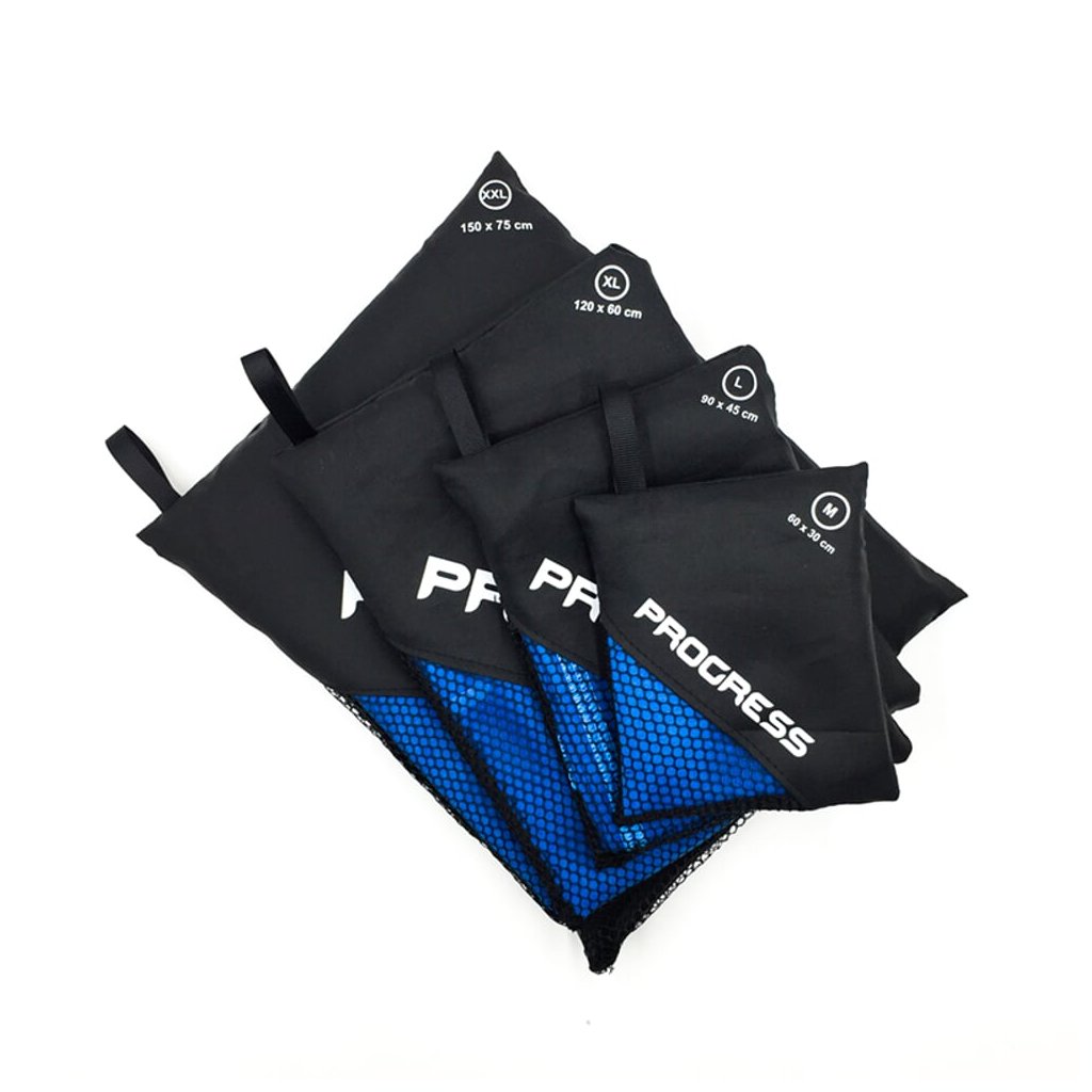 Progress Towel Lite XL blaues Handtuch