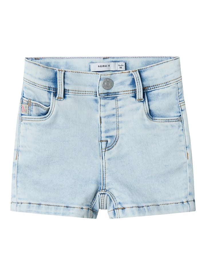 name it Jeans-Shorts - Slim fit - in Hellblau günstig kaufen