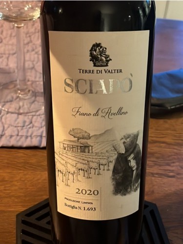 Terre di ValterSciapo Fiano de Avellino 2020