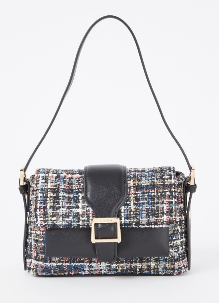 Borsa a tracolla Dara di Dune London, effetto tweed