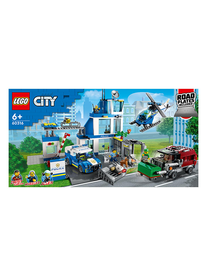 LEGO LEGO® City 60316 Polizeistation - ab 6 Jahren günstig kaufen onesize
