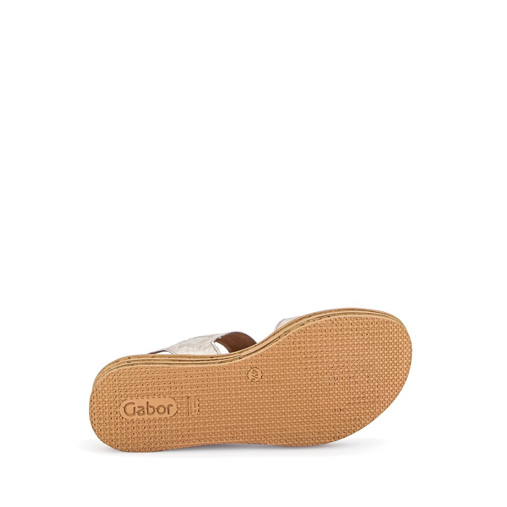 Gabor fashion Riemchensandale gold