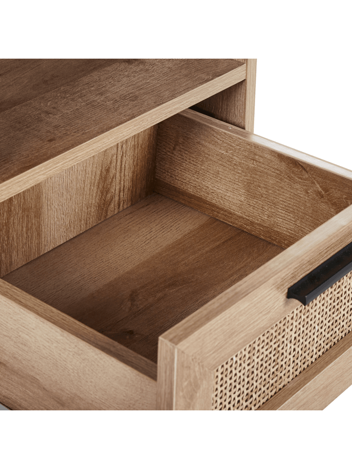 Beliani Badezimmerschrank ROSELL in Heller Holzfarbton - (W) 40 x (H) 165 x (L) 36 cm günstig kaufen onesize