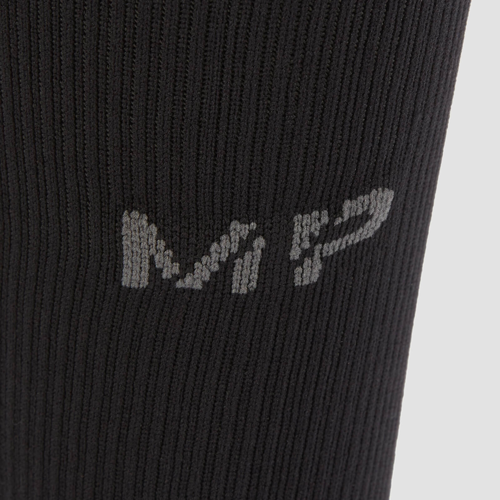 Chaussettes de football pleine longueur MP – Noir
