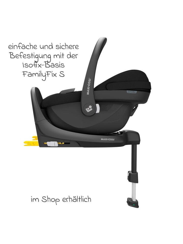 Maxi-Cosi Babyschale Pebble S i-Size ab Geburt - 15 Monate (40 in schwarz günstig kaufen onesize
