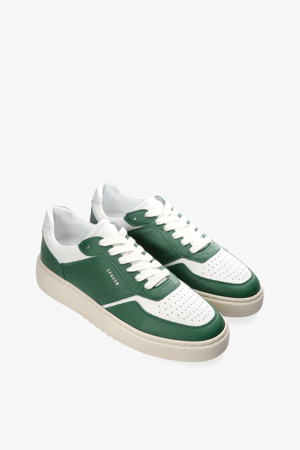 CPH1M leather mix green