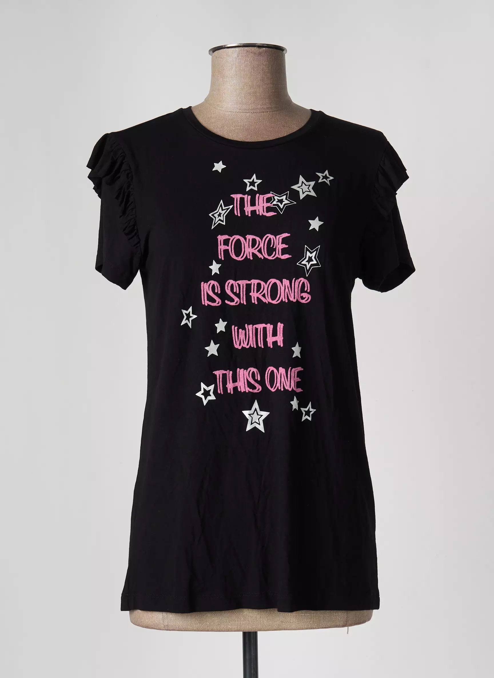 Little Fortune Tshirts Femme couleur noir