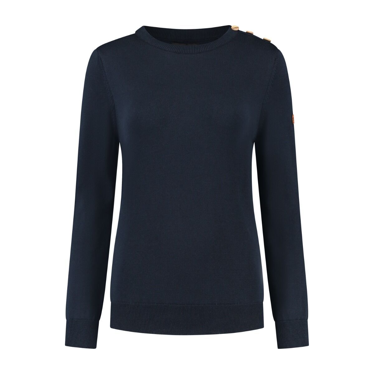 Travelin' Vadstena Dark Blue Damen Pullover