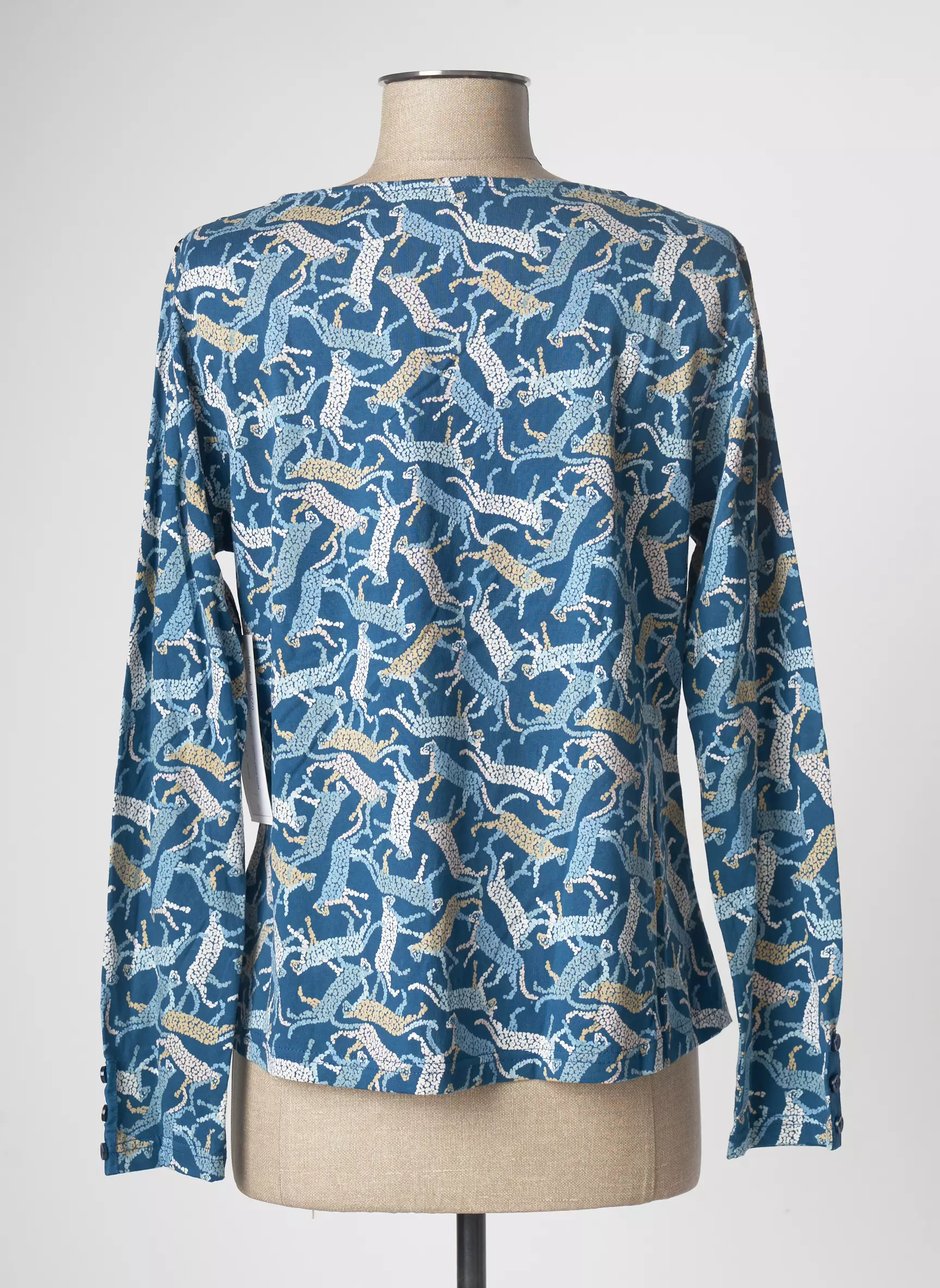 Agathe   Louise Tshirts Femme couleur bleu