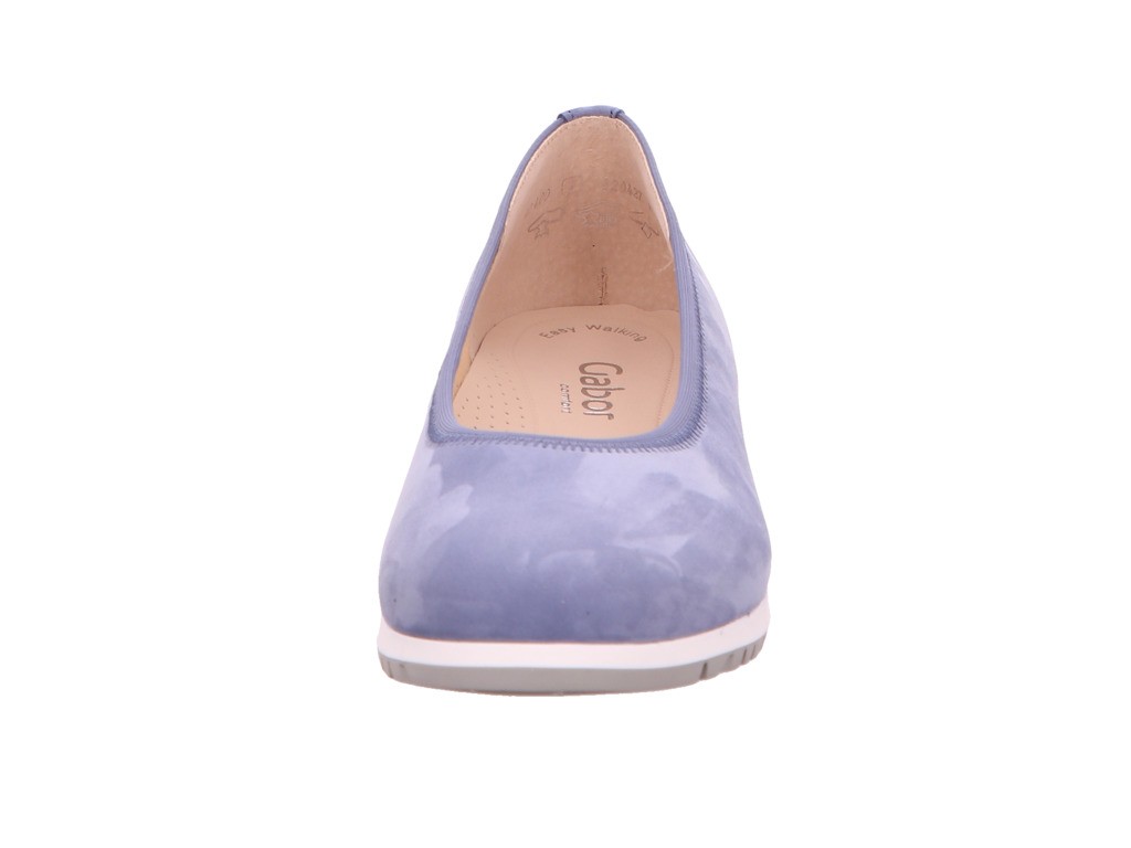 GABOR Ballerinas blau Gabor Comfort sportliche Ballerinas 42.4